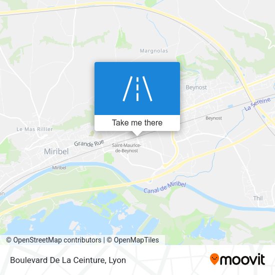 Boulevard De La Ceinture map