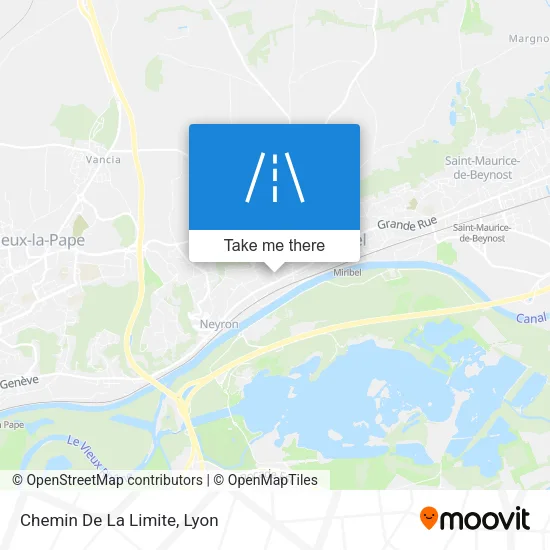 Chemin De La Limite map