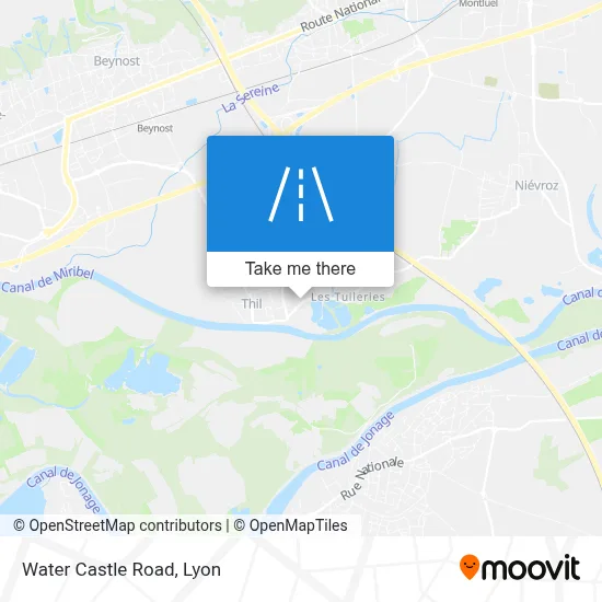 Chemin Du Château D'Eau map