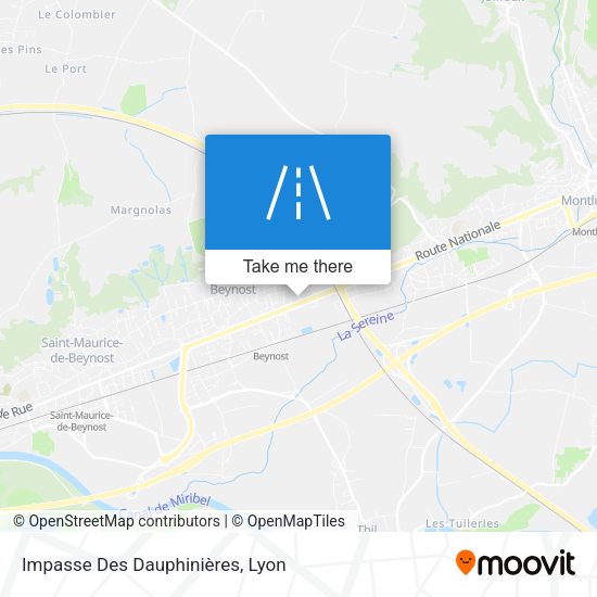 Impasse Des Dauphinières map
