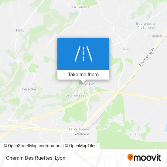Chemin Des Ruettes map
