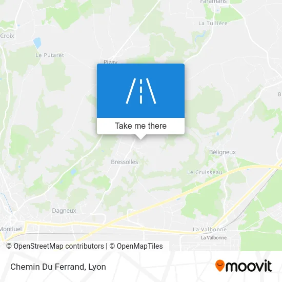 Chemin Du Ferrand map