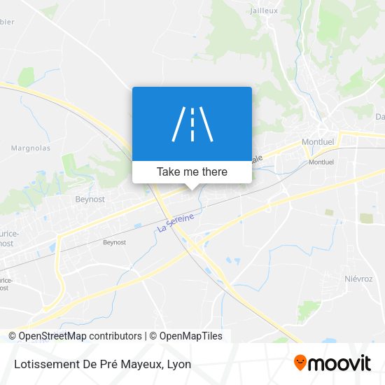 Lotissement De Pré Mayeux map