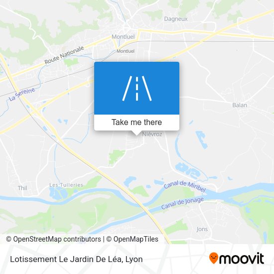 Lotissement Le Jardin De Léa map