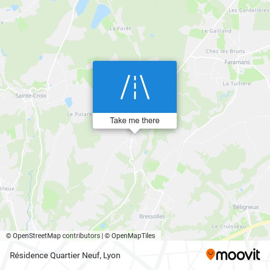 Résidence Quartier Neuf map
