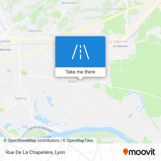 Rue De La Chapelière map