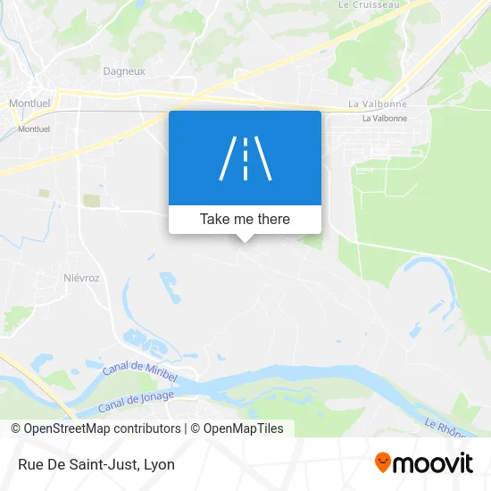 Rue De Saint-Just map