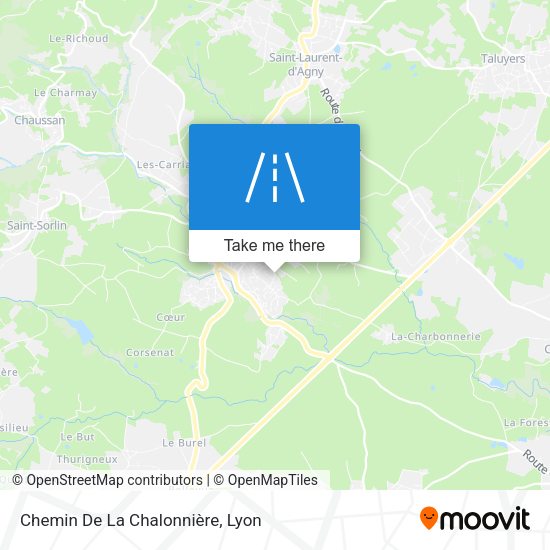 Chemin De La Chalonnière map