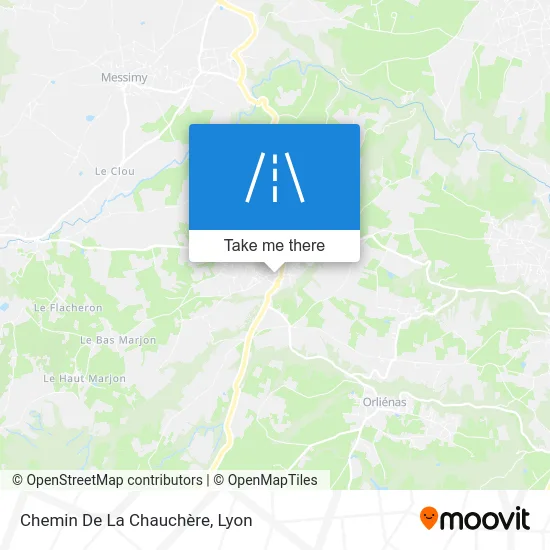 Chemin De La Chauchère map