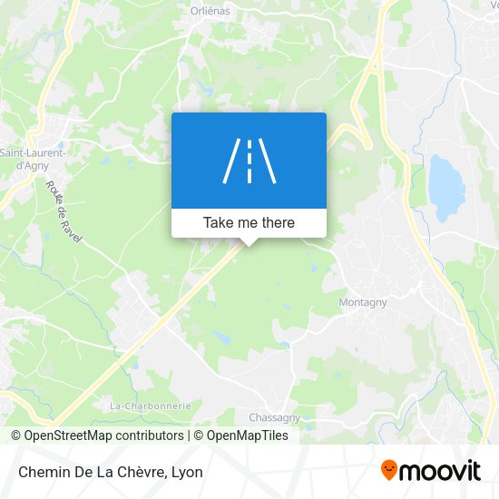 Chemin De La Chèvre map