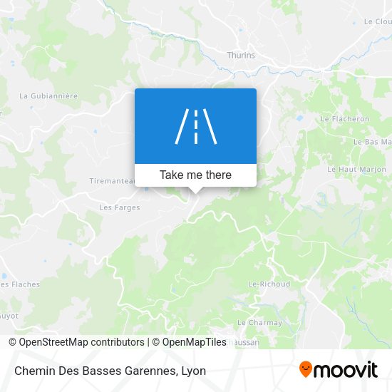 Chemin Des Basses Garennes map
