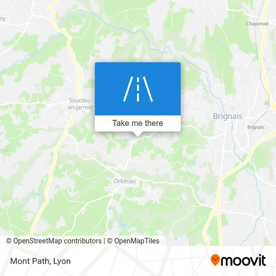 Chemin Du Mont map