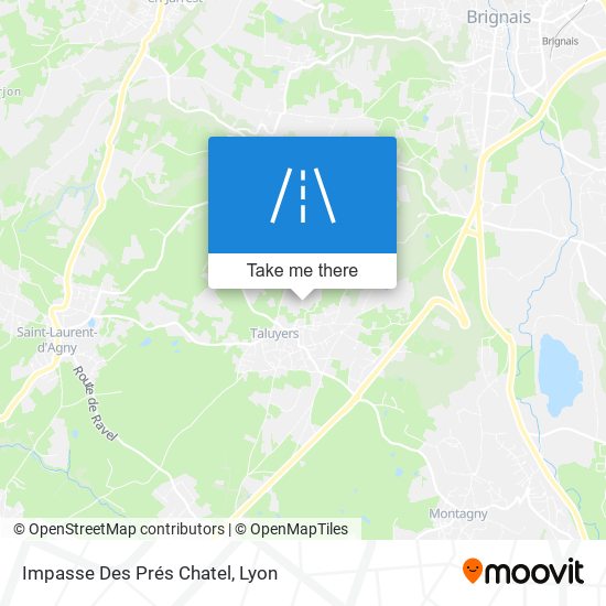 Impasse Des Prés Chatel map
