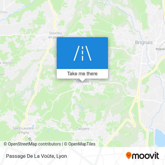 Passage De La Voûte map