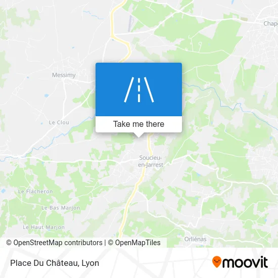 Place Du Château map