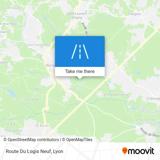 Route Du Logis Neuf map