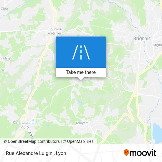 Rue Alexandre Luigini map