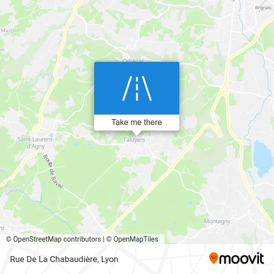 Rue De La Chabaudière map