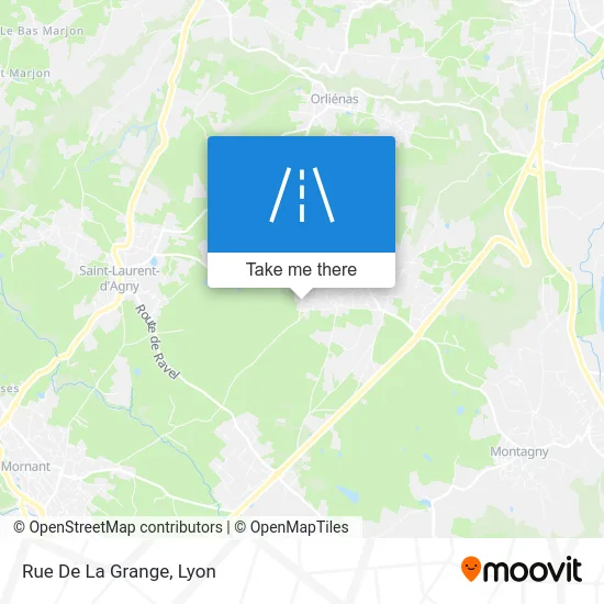 Rue De La Grange map