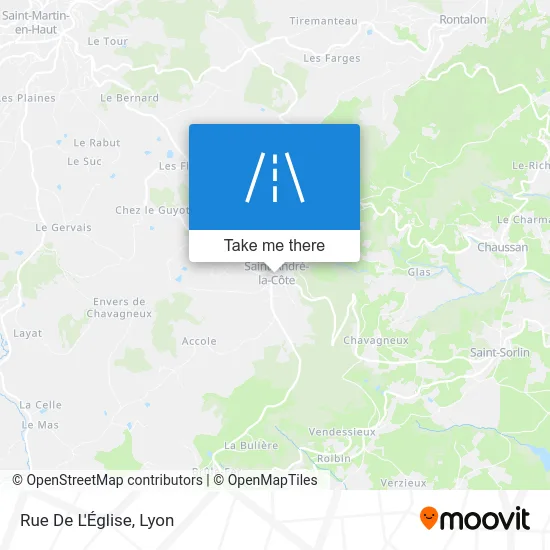 Rue De L'Église map