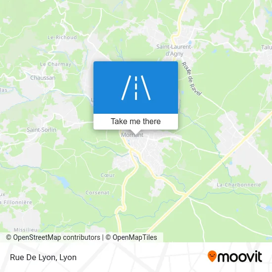 Mapa Rue De Lyon