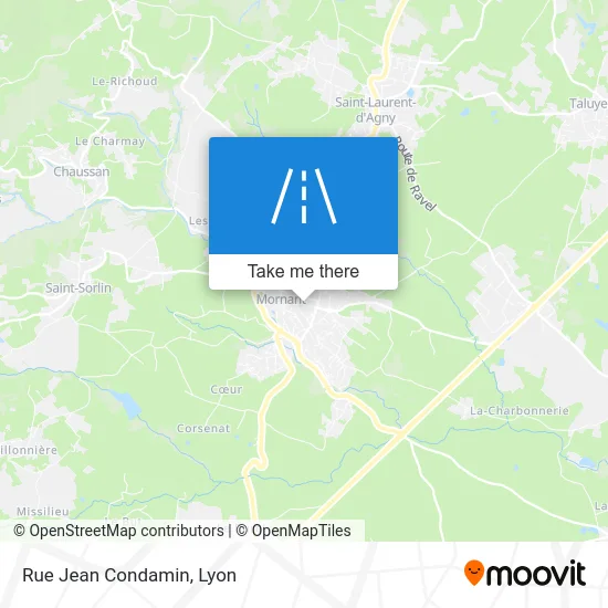 Rue Jean Condamin map