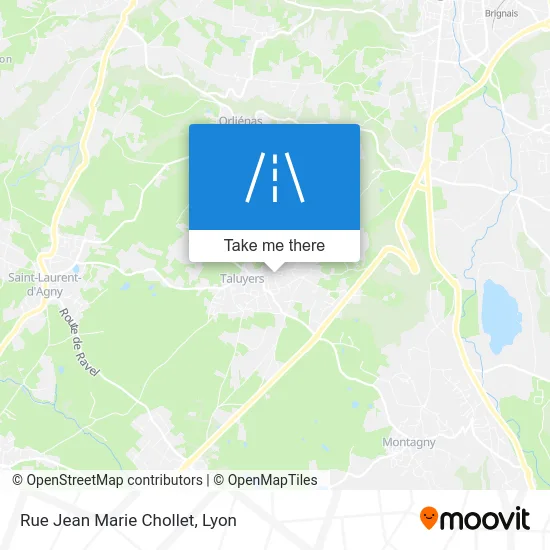 Rue Jean Marie Chollet map