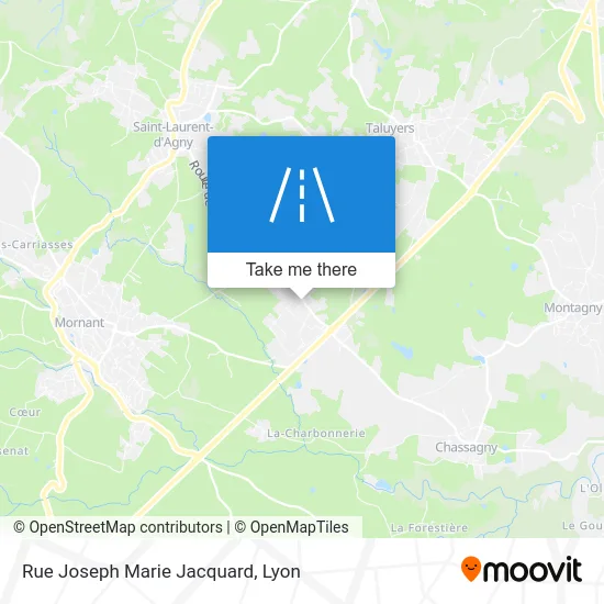 Rue Joseph Marie Jacquard map