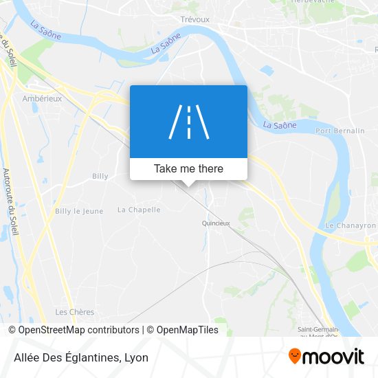 Allée Des Églantines map