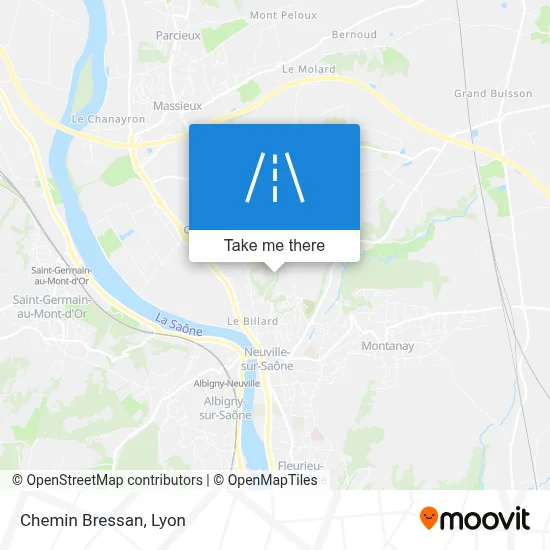 Chemin Bressan map