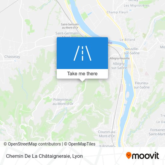 Chemin De La Châtaigneraie map