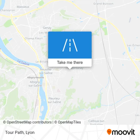 Chemin De La Tour map