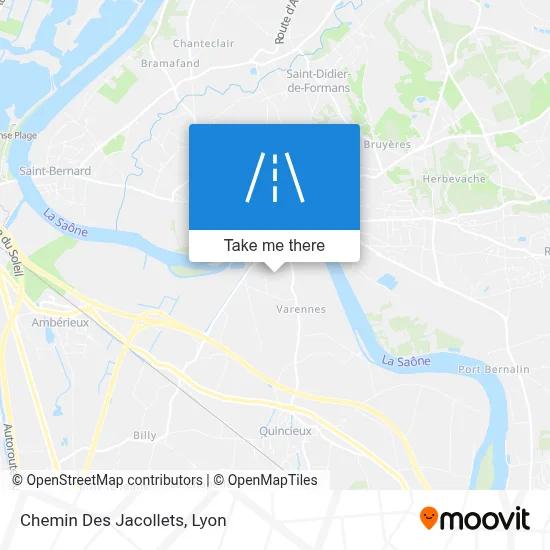 Chemin Des Jacollets map