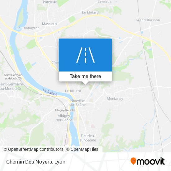 Mapa Chemin Des Noyers