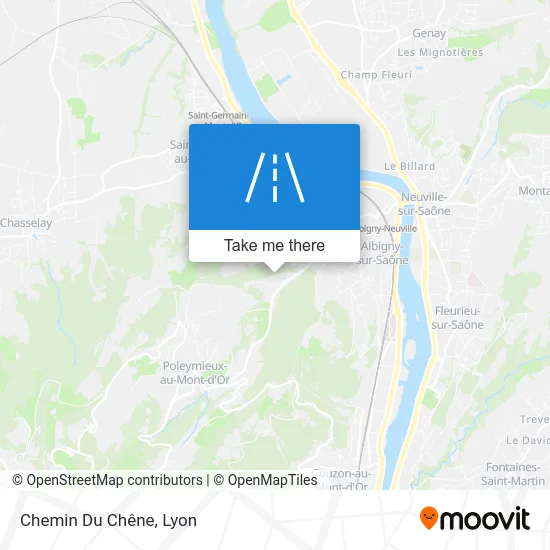 Chemin Du Chêne map