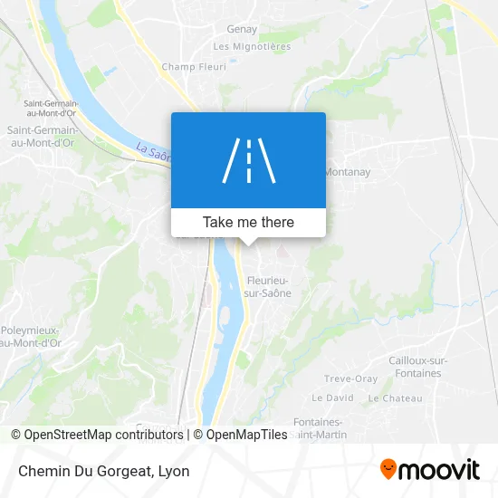 Chemin Du Gorgeat map