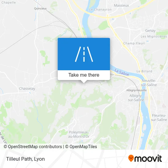 Chemin Du Tilleul map