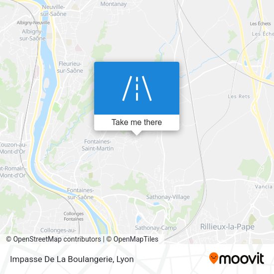 Impasse De La Boulangerie map