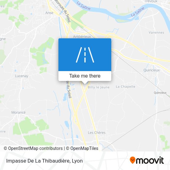 Impasse De La Thibaudière map