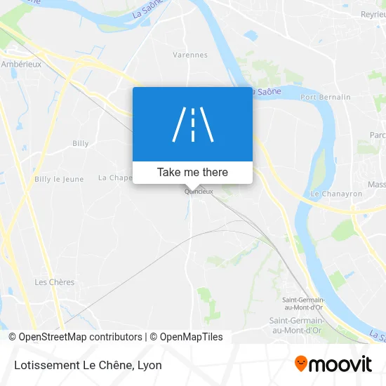 Lotissement Le Chêne map