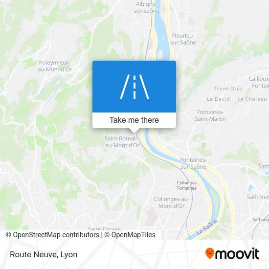 Route Neuve map