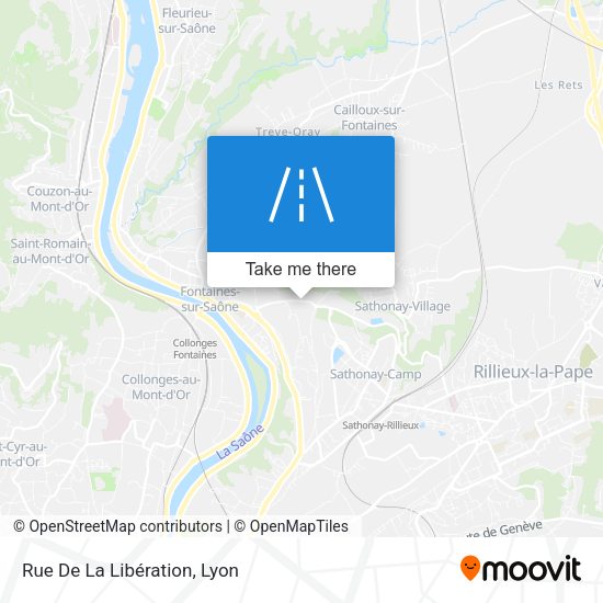 Rue De La Libération map