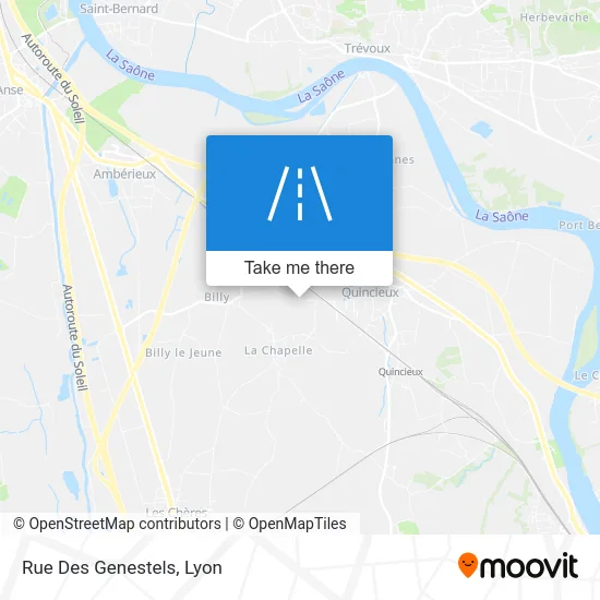 Rue Des Genestels map