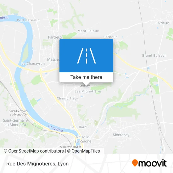 Rue Des Mignotières map