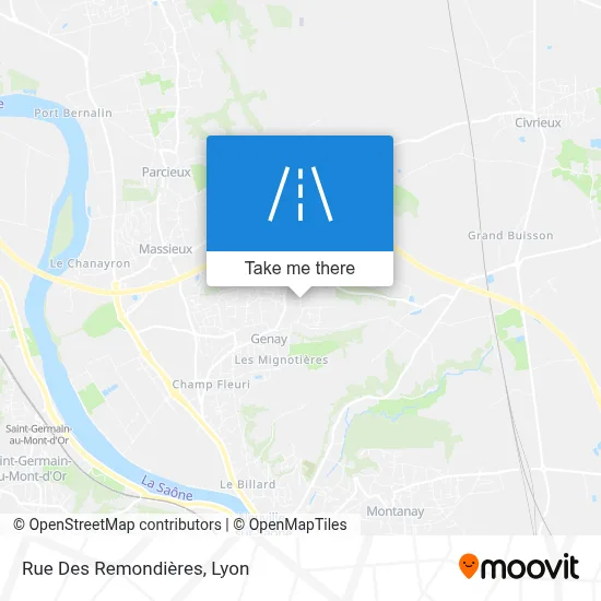 Rue Des Remondières map