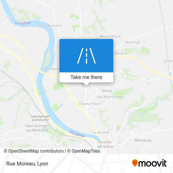 Rue Moreau map