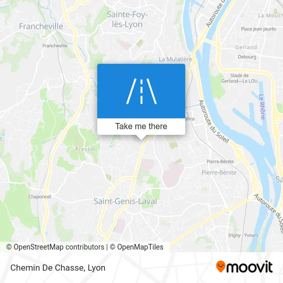 Chemin De Chasse map