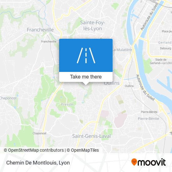 Chemin De Montlouis map