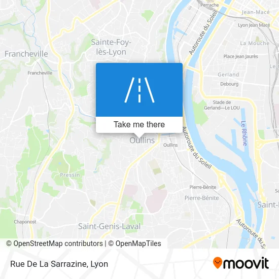 Rue De La Sarrazine map