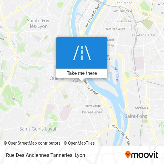 Rue Des Anciennes Tanneries map